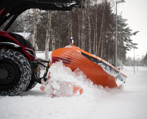 FMG cnow plough with snow stopper